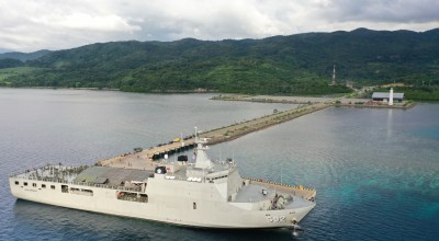 Pelindo Cabang Labuan Bajo Layani Sandar KRI Banjarmasin 592 untuk Amankan KTT ASEAN 2023